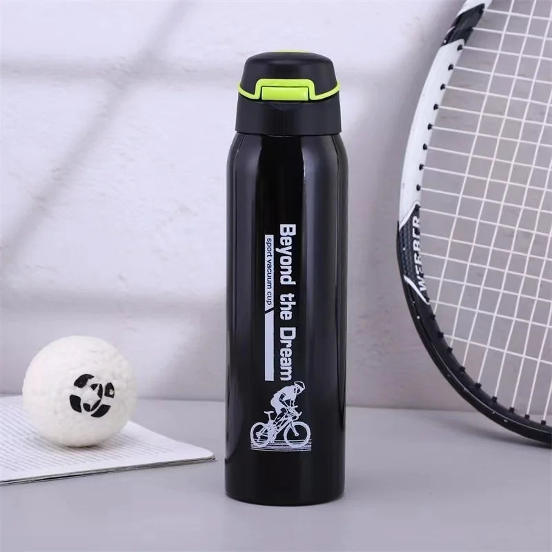SteelMate – Botella de agua de acero inoxidable al vacío 500ml, de doble pared y a prueba de fugas