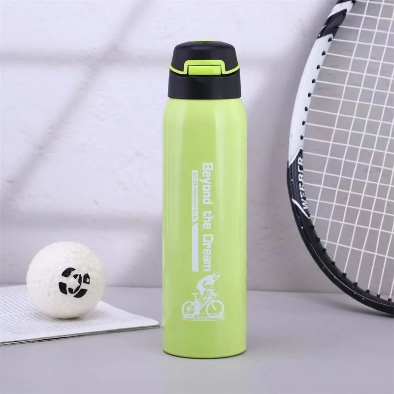 SteelMate – Botella de agua de acero inoxidable al vacío 500ml, de doble pared y a prueba de fugas