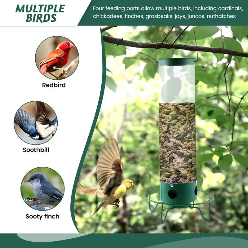 FeederGuard – Squirrel-Proof Birdhouse with Rotating Perch