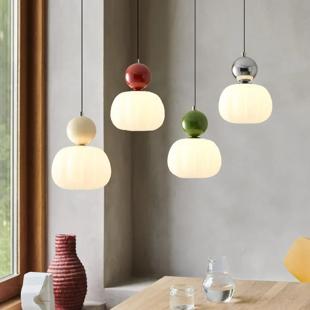 ART DECO PENDANT - Elegant hanging lamp in the style of the golden era