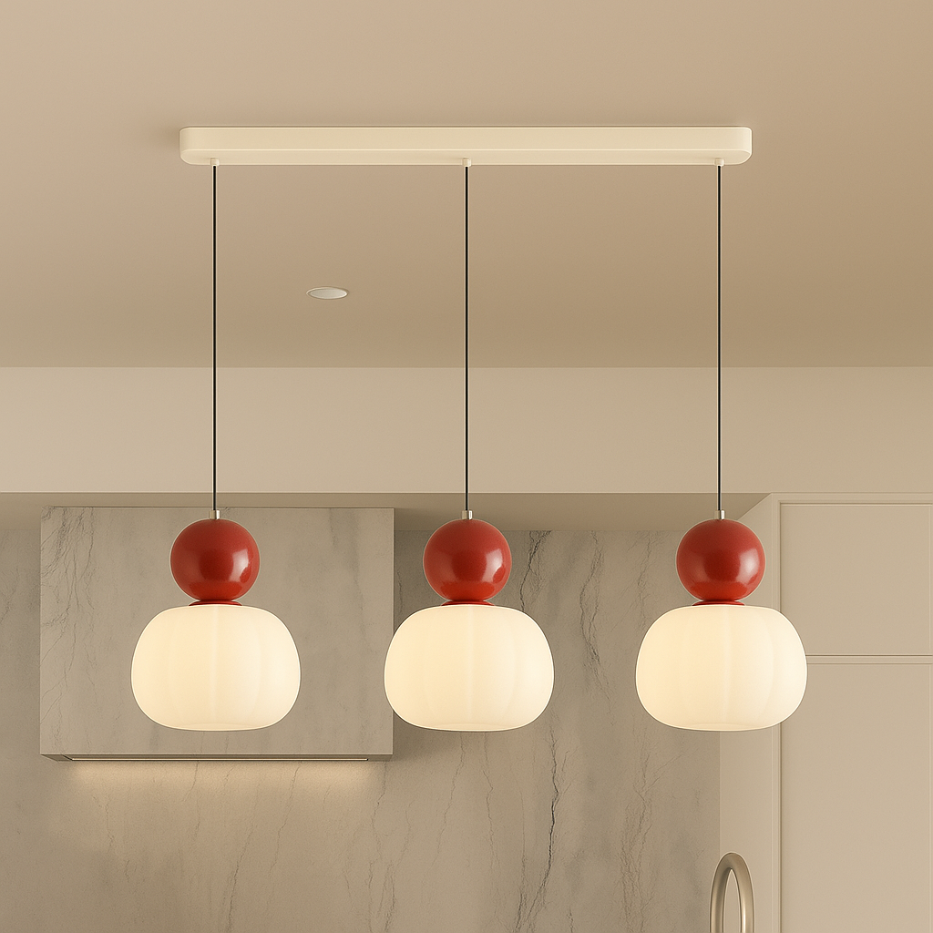 ART DECO PENDANT - Elegant hanging lamp in the style of the golden era