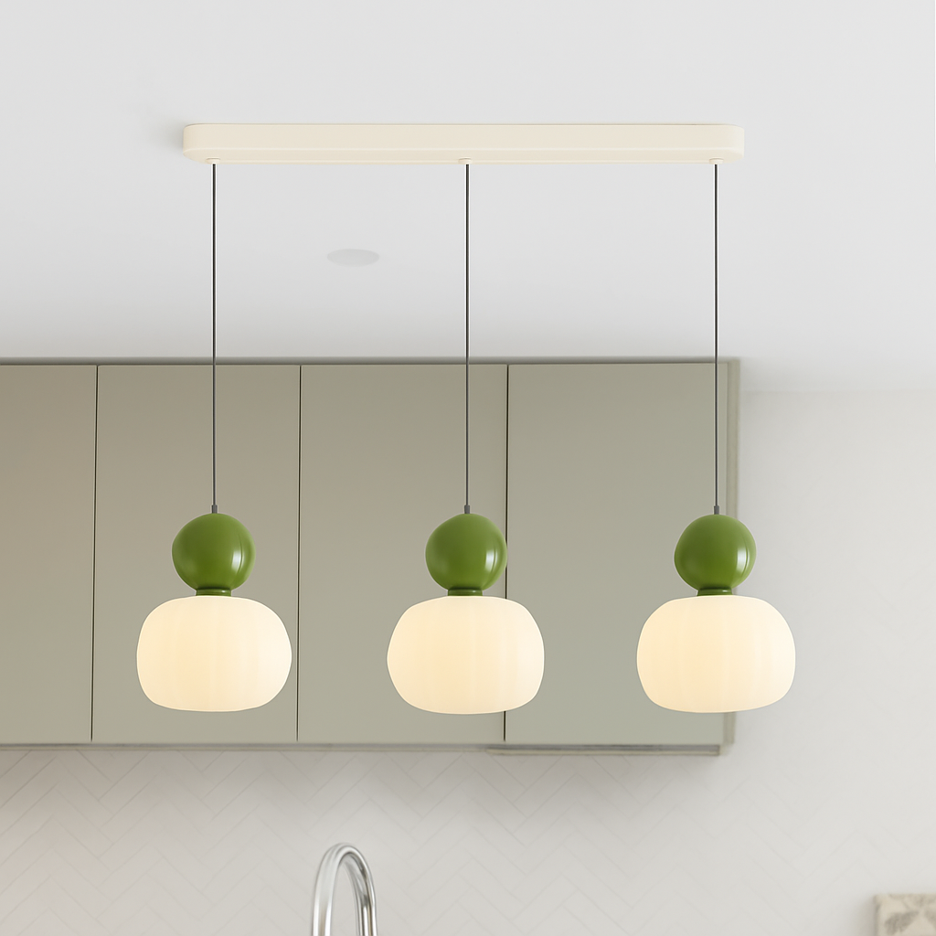ART DECO PENDANT - Elegant hanging lamp in the style of the golden era