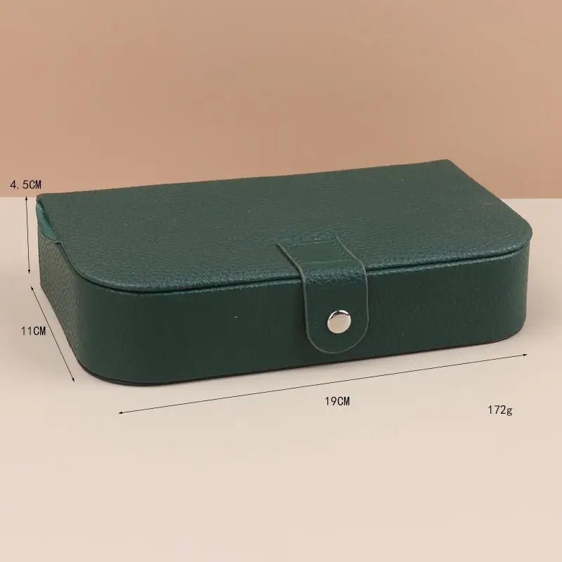 Velouré – Mini boîte à bijoux en velours, compacte et élégante