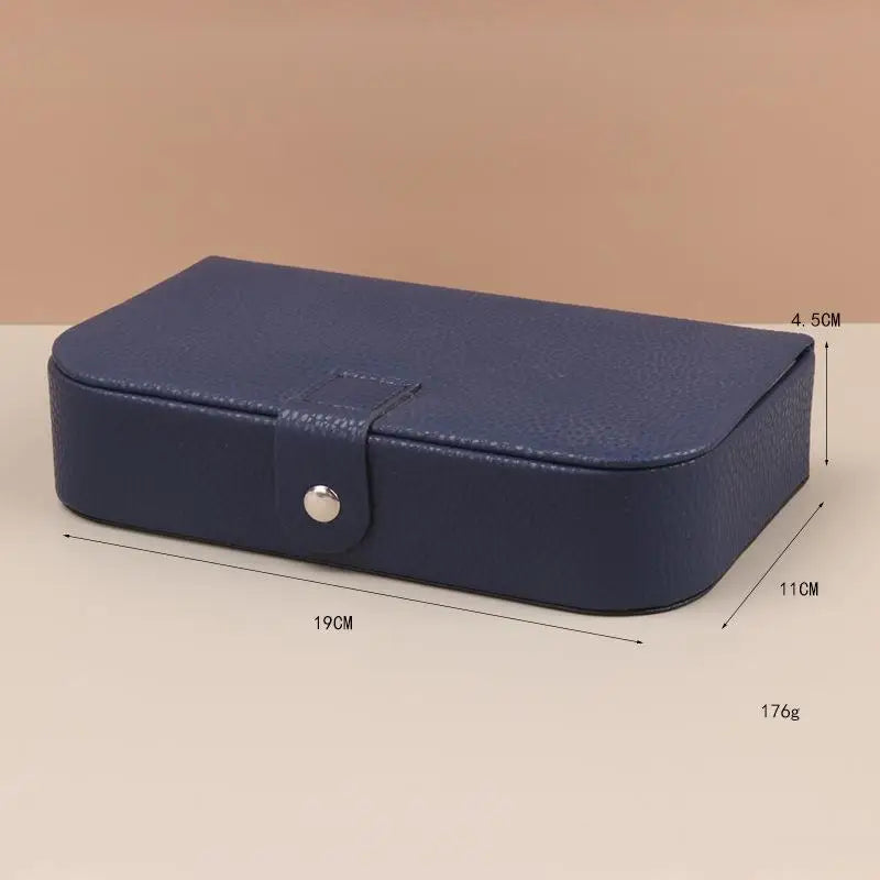 Velouré – Mini Jewelry Box made of Velour, Compact & Stylish