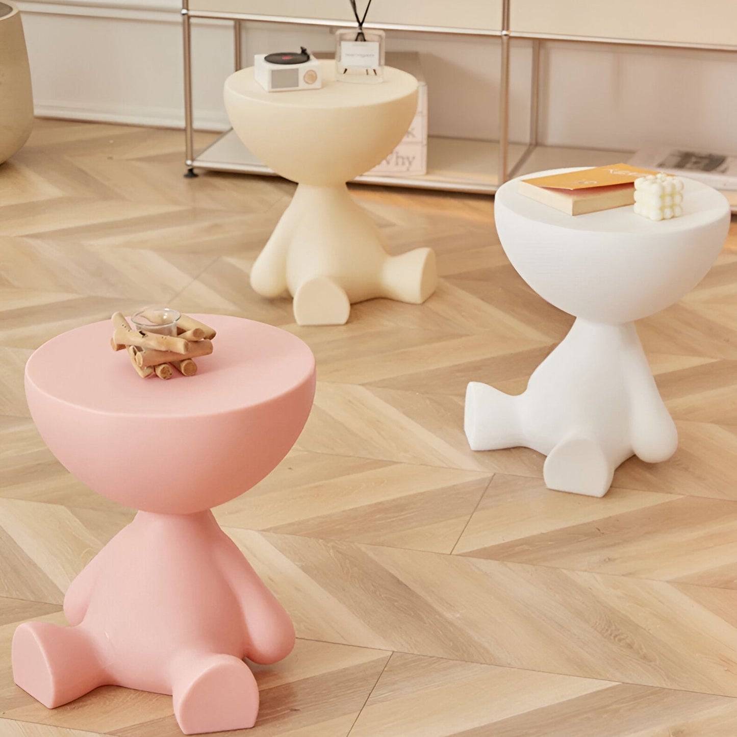 LUXROUND TABLE - Elegant round lounge table for stylish living