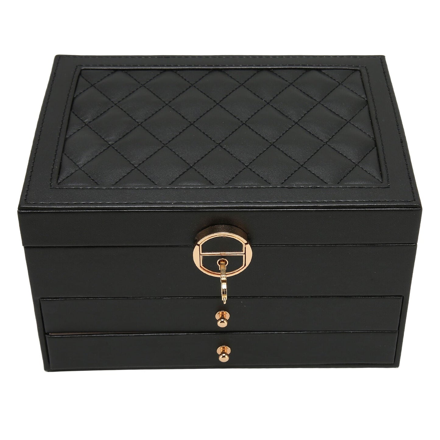LUXE JEWEL - Elegant leather jewellery box for stylish storage