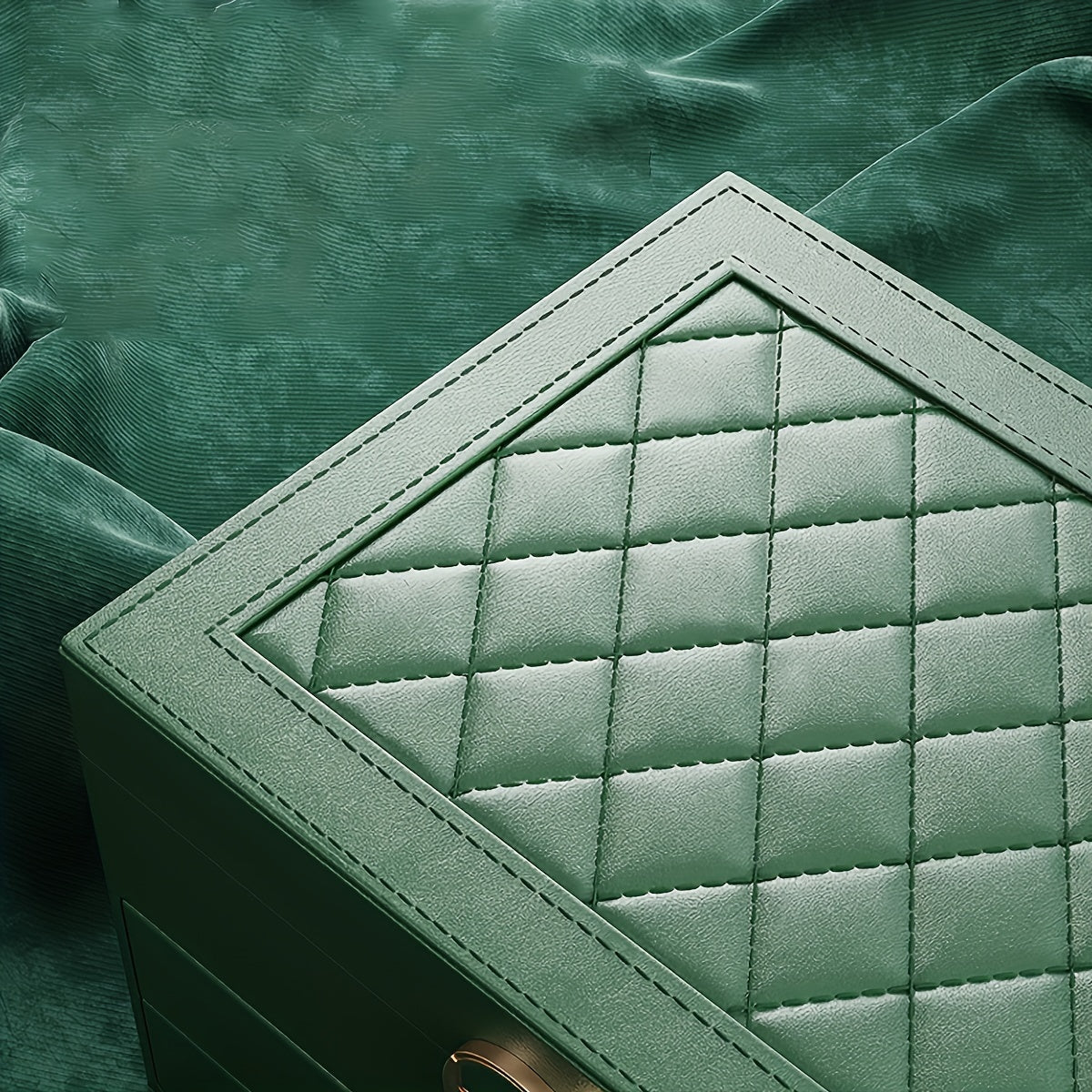 ELEGANCE JEWELRY BOX - Elegant leather jewellery box for stylish storage