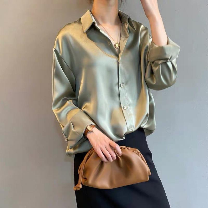 MYRA BLOUSE - Elegant silk blouse for women in a luxurious design