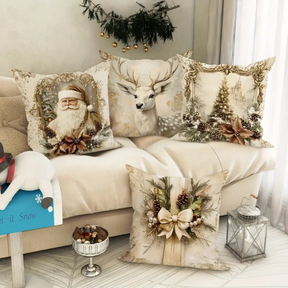 FestiveCovers – Christmas Pillow Covers with Festive Designs