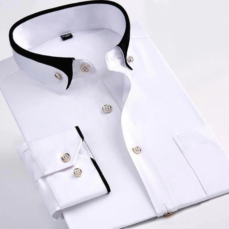 GENTLEFORM SHIRT - Elegant long-sleeved shirt for men with comfort & style