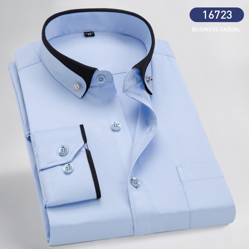 GENTLEFORM SHIRT - Elegant long-sleeved shirt for men with comfort & style