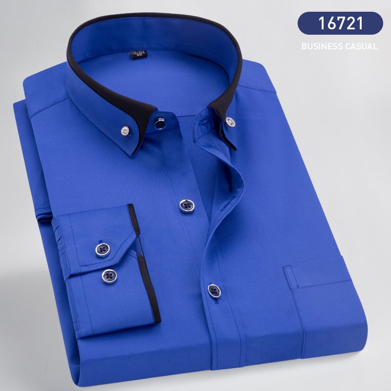 GENTLEFORM SHIRT - Elegant long-sleeved shirt for men with comfort & style