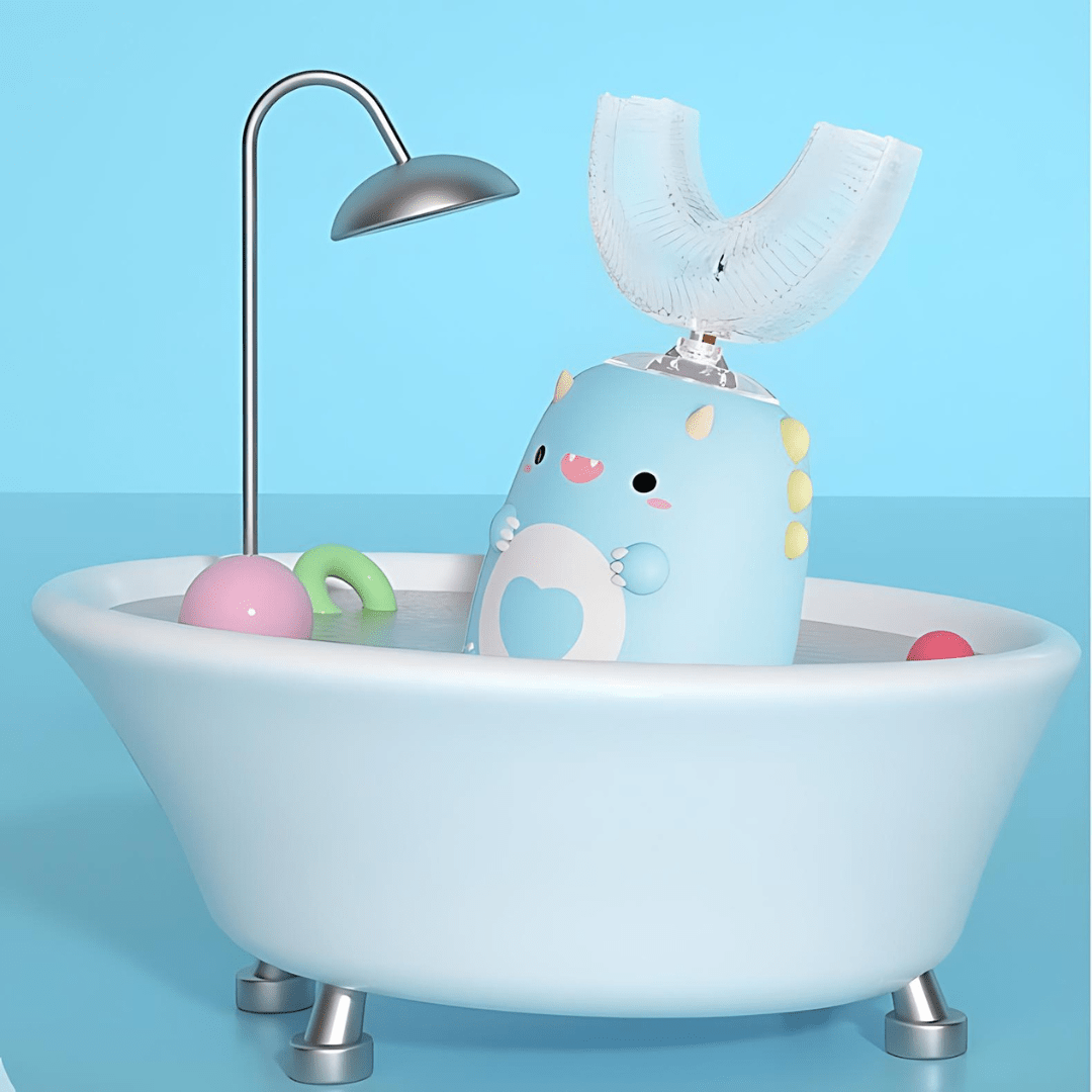 DINO BRUSH – Electric Children's Toothbrush with 360° Cleaning