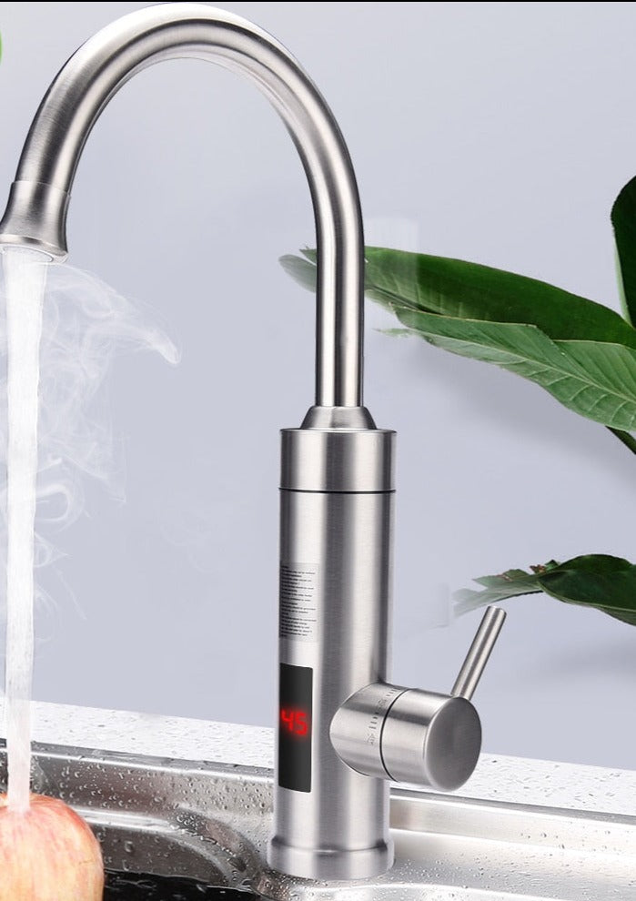 Grifo de cocina HEATFLOW – Grifo eléctrico de cocina con agua caliente y fría directa al instante pulsando un botón