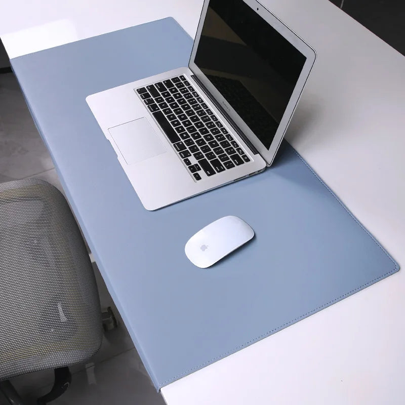 DeskComfort – Ergonomische PU-Leder Schreibtischunterlage mit Handgelenkstütze