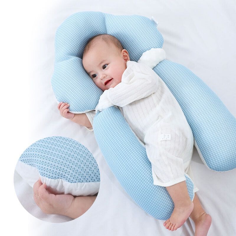 Ergonomisches Babykissen für Neugeborene – Anpassbar, Atmungsaktiv, Memory-Schaum 9