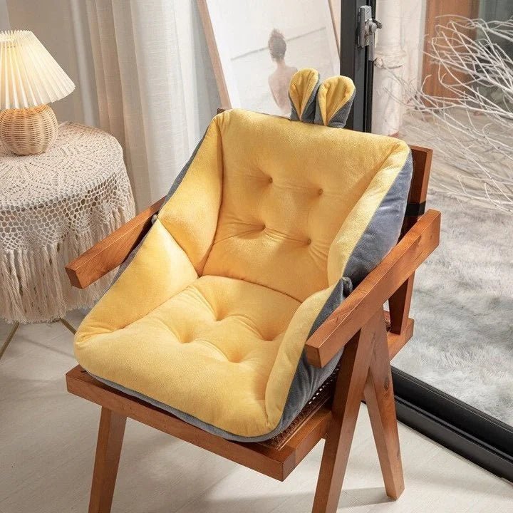 OrthoSeat – Cojín ergonómico de asiento de espuma viscoelástica para oficina y coche