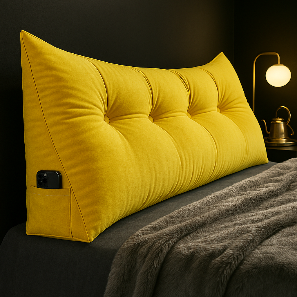 ComfortRest Wedge Pillow – Ergonomic Back Support for Bed & Sofa