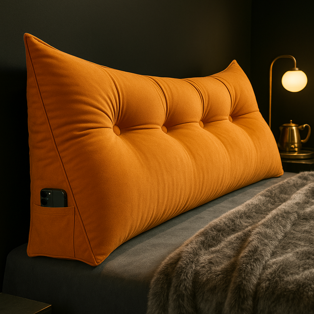 ComfortRest Wedge Pillow – Ergonomic Back Support for Bed & Sofa