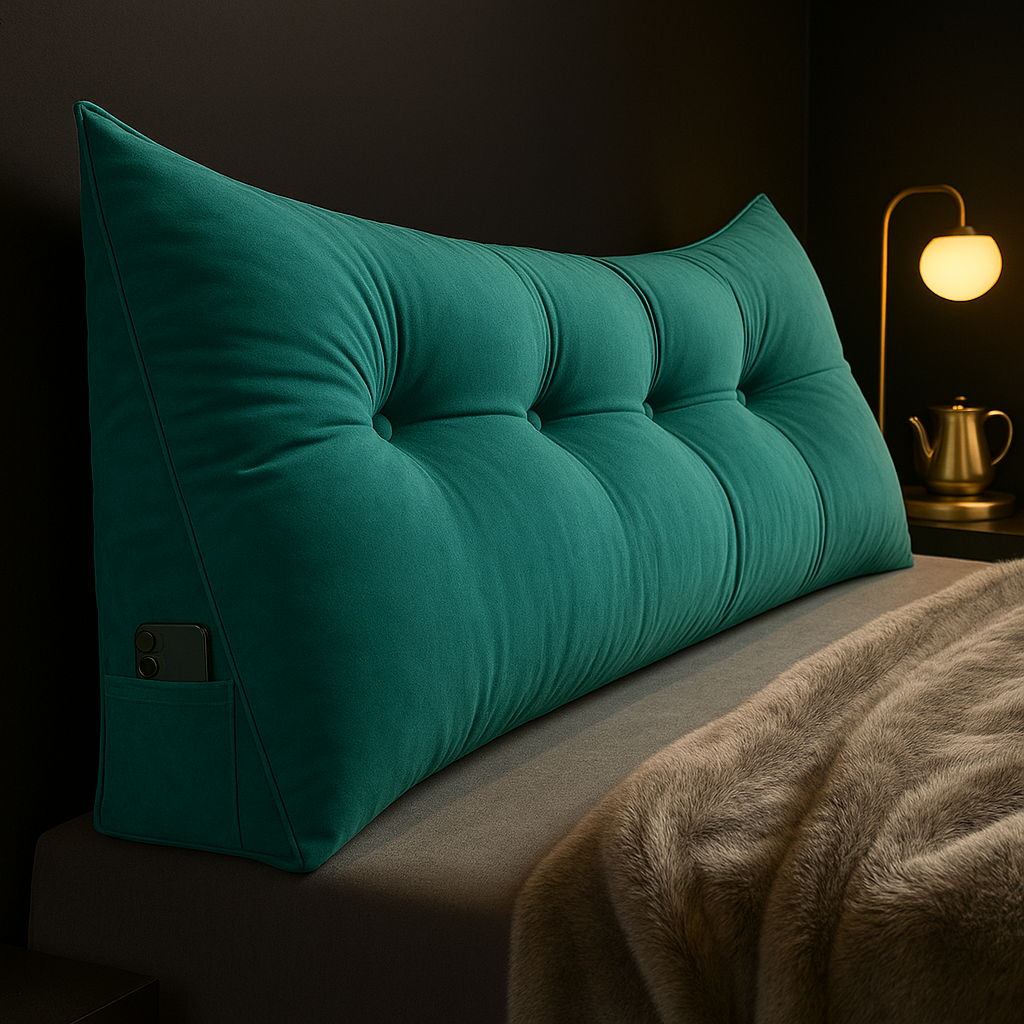 ComfortRest Wedge Pillow – Ergonomic Back Support for Bed & Sofa