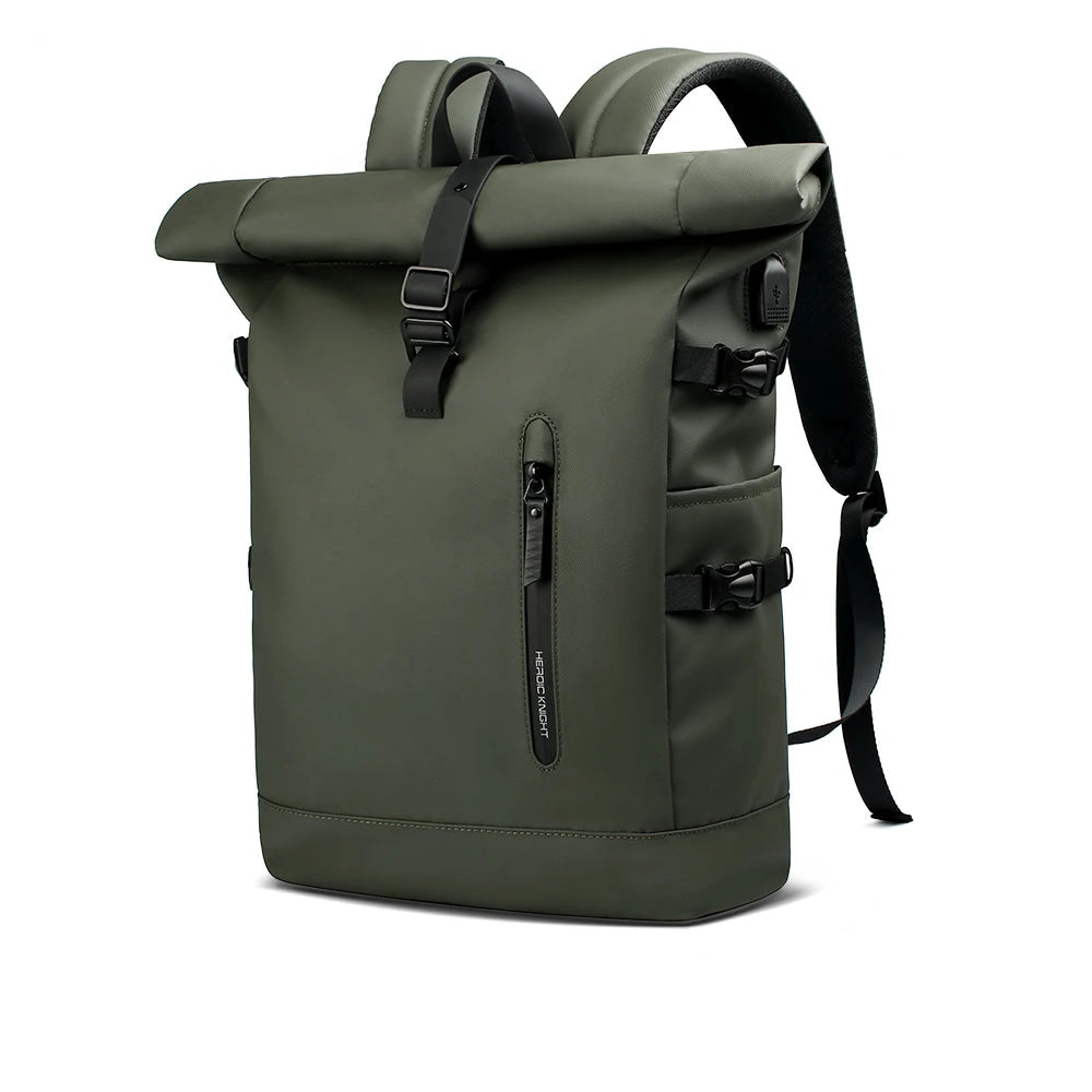 ROLLTRAIL - Expandable roll-top rucksack with laptop compartment & large volume