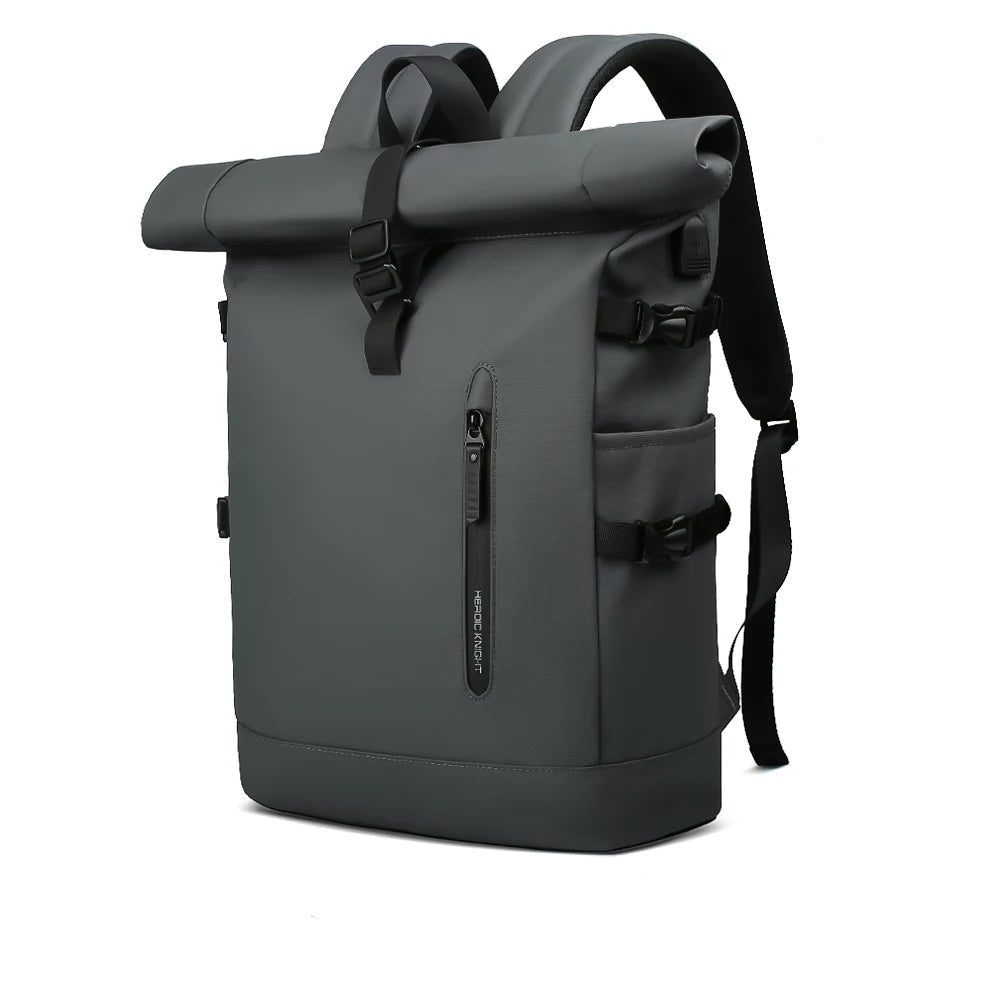 ROLLTRAIL - Expandable roll-top rucksack with laptop compartment & large volume