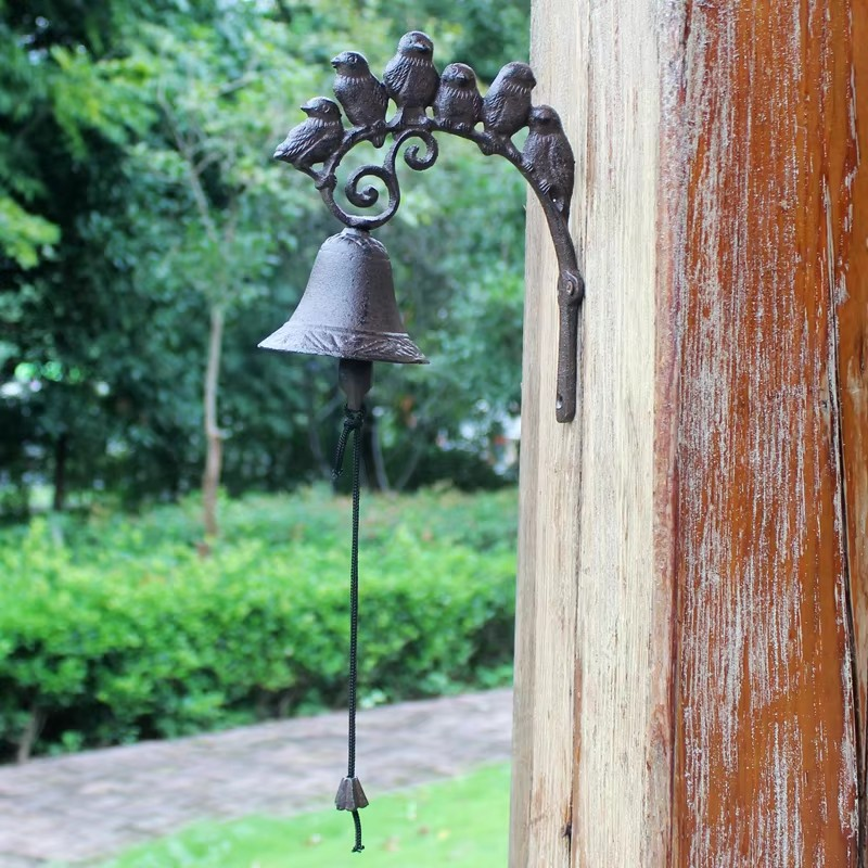 EUROVINT Bell - Classic cast iron doorbell in vintage style for stylish entrances