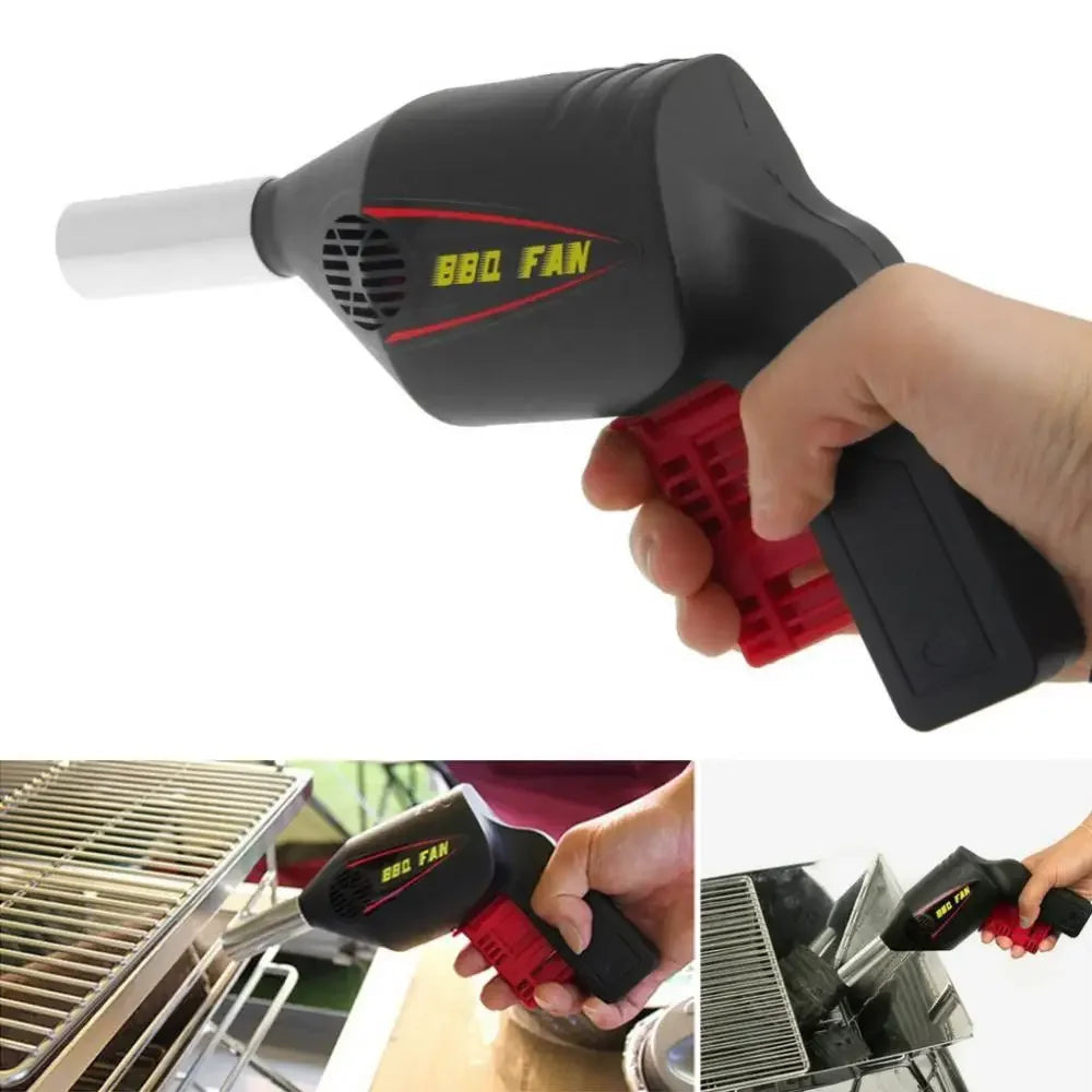 GrillBlow Pro - Portable air blower for quick ignition when cooking outdoors