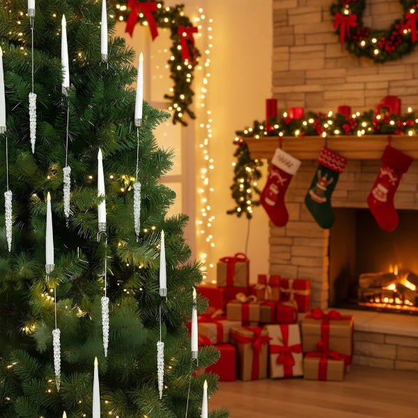 FIRFLICKER – LED-Kerzenset ohne Flamme für Weihnachtsbäume und Weihnachtsdekoration 2