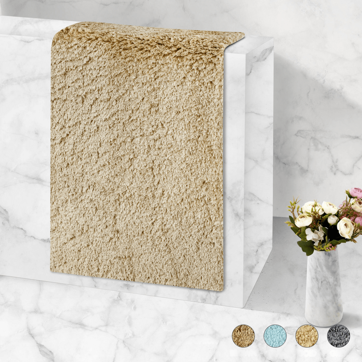 FLOORHAVEN – Ultra saugfähige Anti-Rutsch-Matte mit Plüschkomfort 7