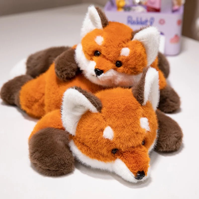 FLUFFFOX – Weiches, kuscheliges Fuchs-Plüschtier für Kinder 4