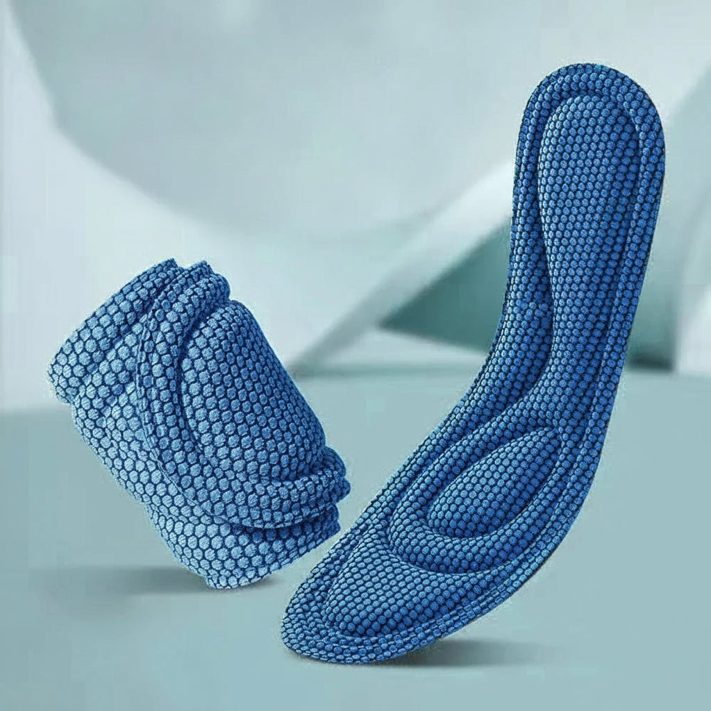 FOAMCARE – Orthopädische Einlegesohlen aus Memory-Schaum mit Schweißabsorption und Geruchskontrolle 7