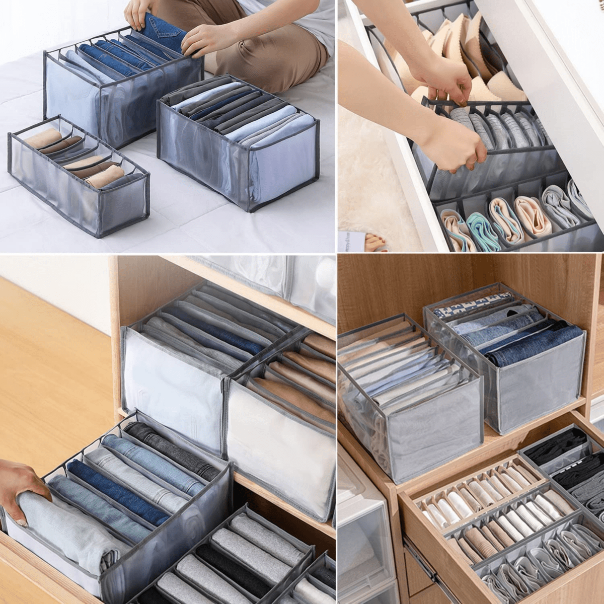 CLOTHSYNC – Wardrobe Organizer Set for Wrinkle-Free and Neat Storage