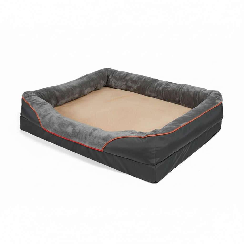 FURPAL – Premium-orthopädisches Hundebett – Jumbo-Schaumstoffbasis 10