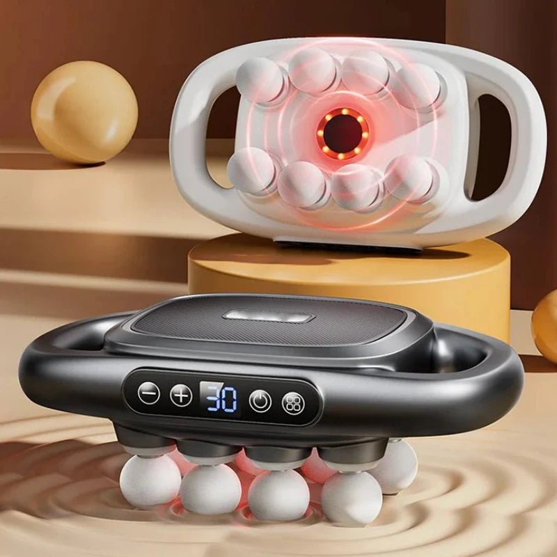 PowerRelief 8 – Fascia Massage Gun with 8 Heads & 30 Intensity Levels