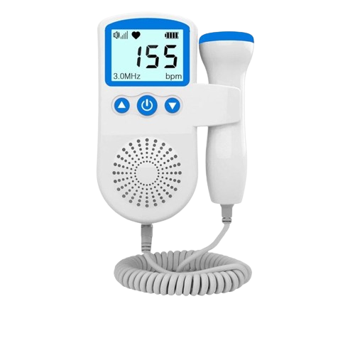 FetoPulse Doppler – Draagbare hartslagmonitor met LCD-scherm vanaf de 12e zwangerschapsweek