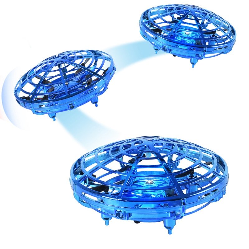 SkyGlide UFO Toy – Flying Drone Toy with Hand Control & Sensors (USB Rechargeable)