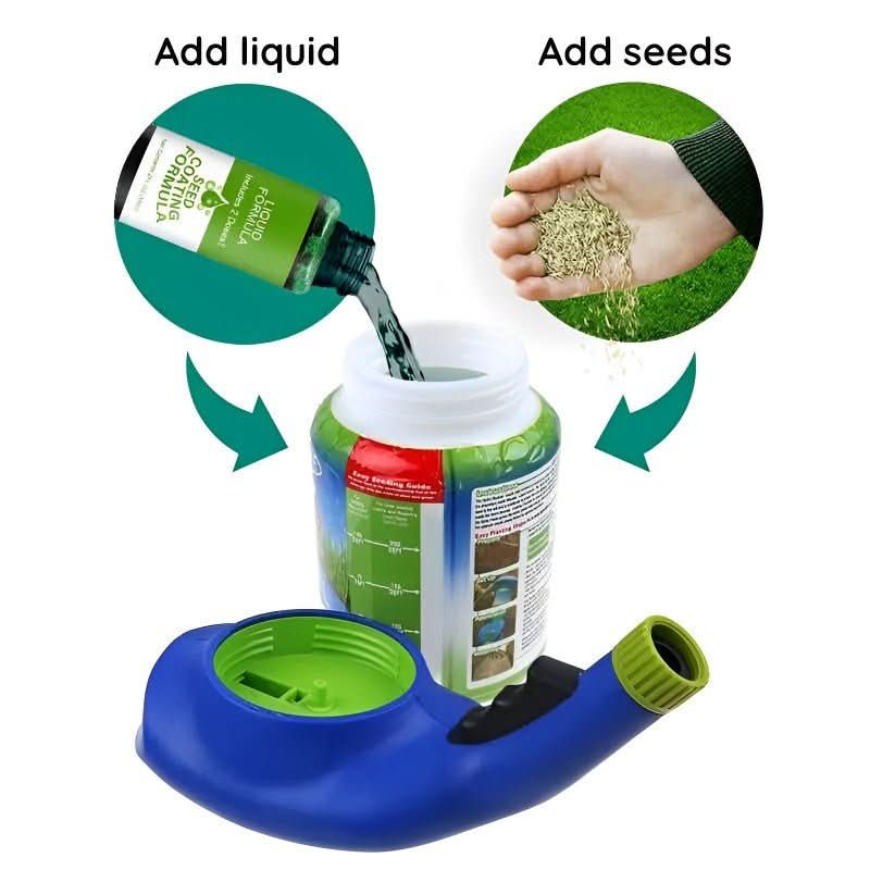 HYDRO MOSS PRO - Liquid Lawn Hydro Mousse for Fast & Healthy Grass Growth