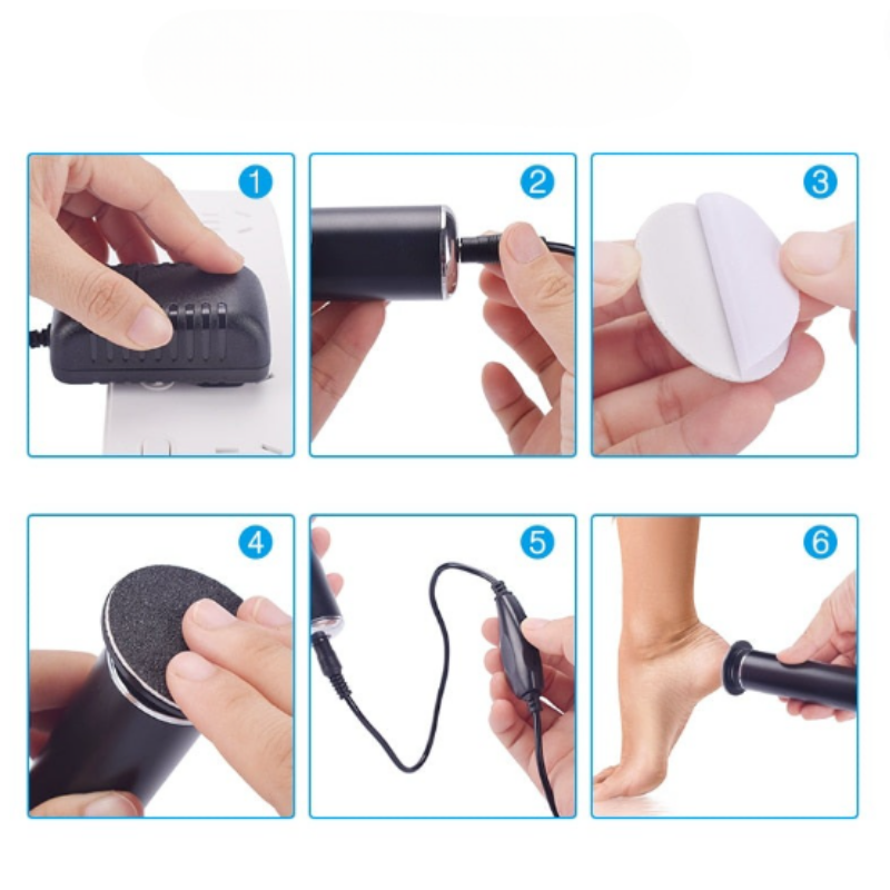 Smoothfeet – Elektrische pedicurevijl voor zachte en effectieve voetverzorging