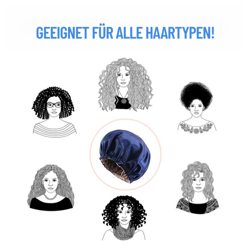 Satinglow - Bonnet de cheveux luxueux en satin pour une protection optimale des cheveux pendant la nuit