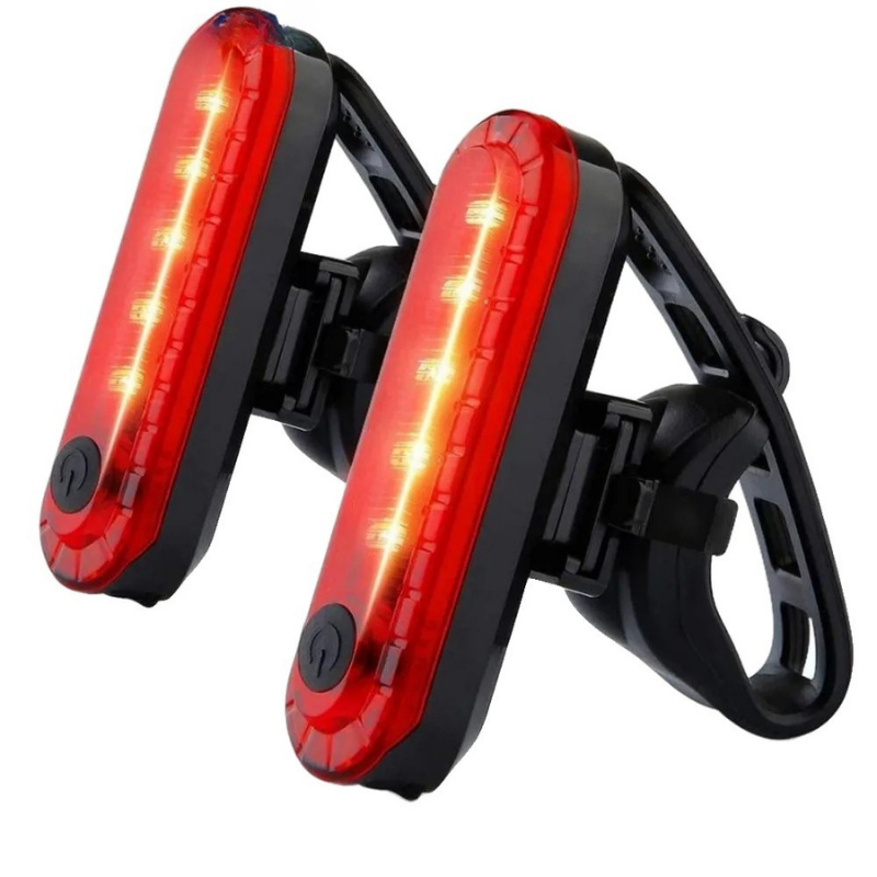 USB Oplaadbaar Achterlicht Fiets – Oplaadbaar Fiets Achterlicht met IPX4 & 3 Verlichtingsmodi