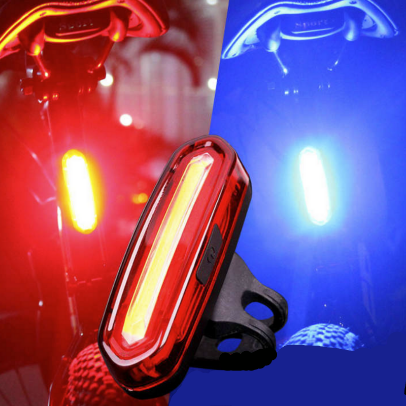 Lightup LED Fietslamp – Oplaadbaar veiligheidslicht met 240° gezichtsveld