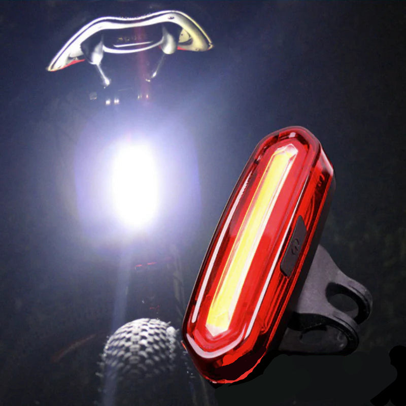 Lightup LED Fietslamp – Oplaadbaar veiligheidslicht met 240° gezichtsveld