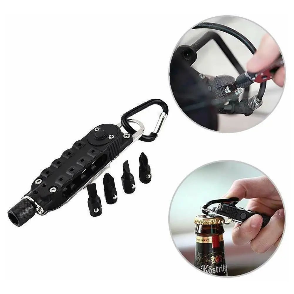 GEARLITE – Taschenschraubendreher mit LED-Taschenlampe und Öffner 7