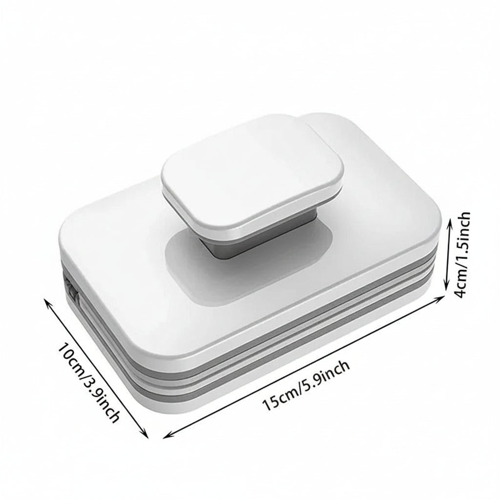 GLASSMAG – Doppelseitiger magnetischer Fensterwischer für die Innen- und Außenreinigung 6
