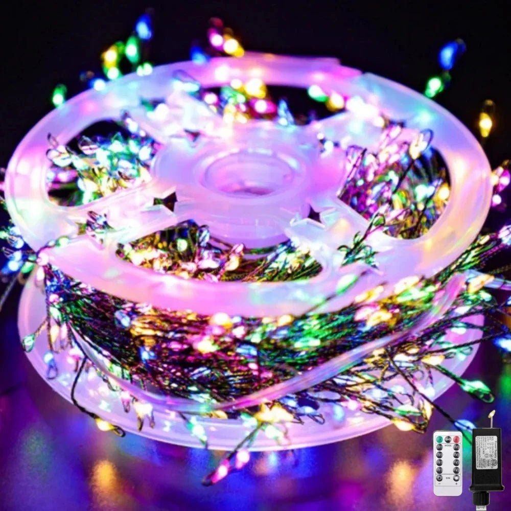 GLOWBURST – Energiesparende LED-Feuerwerkskörper-Weihnachtsbeleuchtung für stimmungsvolles Ambiente 9