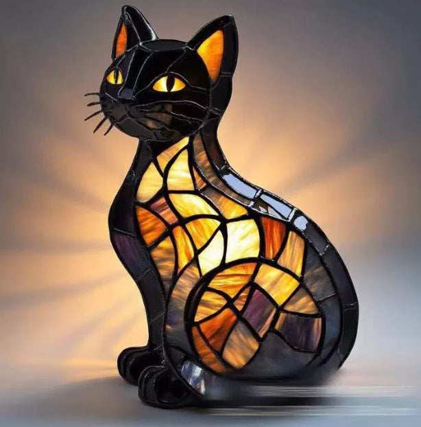 GLOWPAWS – Künstlerische LED-Nachtlampe mit Hunderassenmotiv für die Inneneinrichtung 1