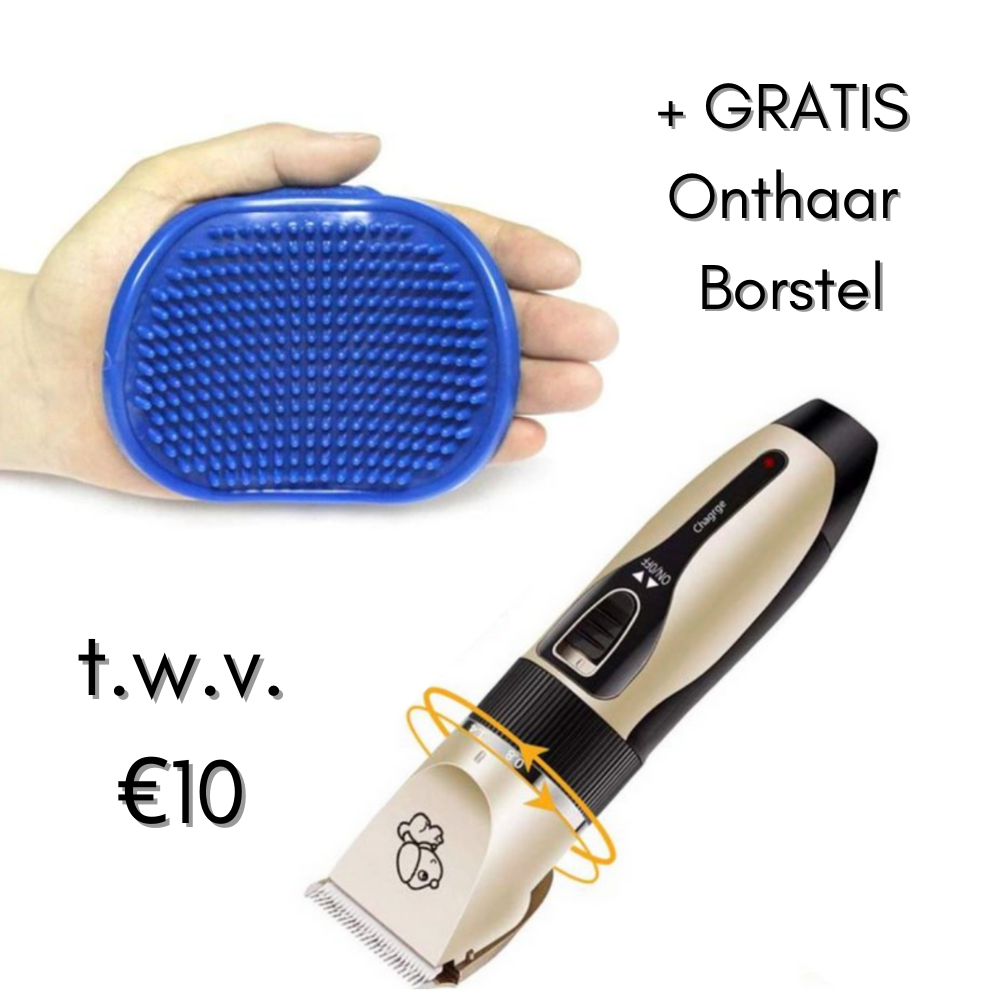 Petts Groomer - Professioneller Hund Trimmer + Pinsel-4