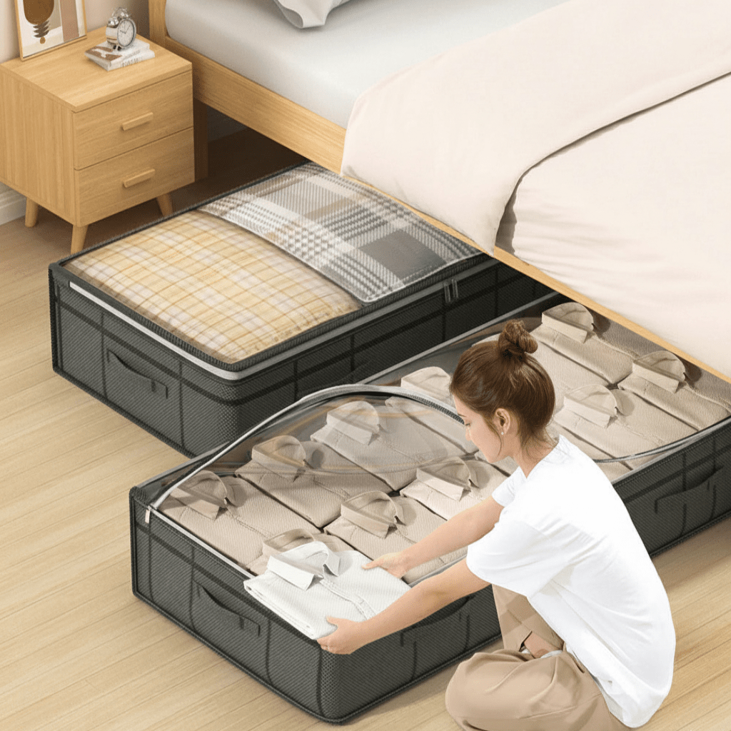 UNDERBAG – Foldable Underbed Storage Bag with Large Capacity
