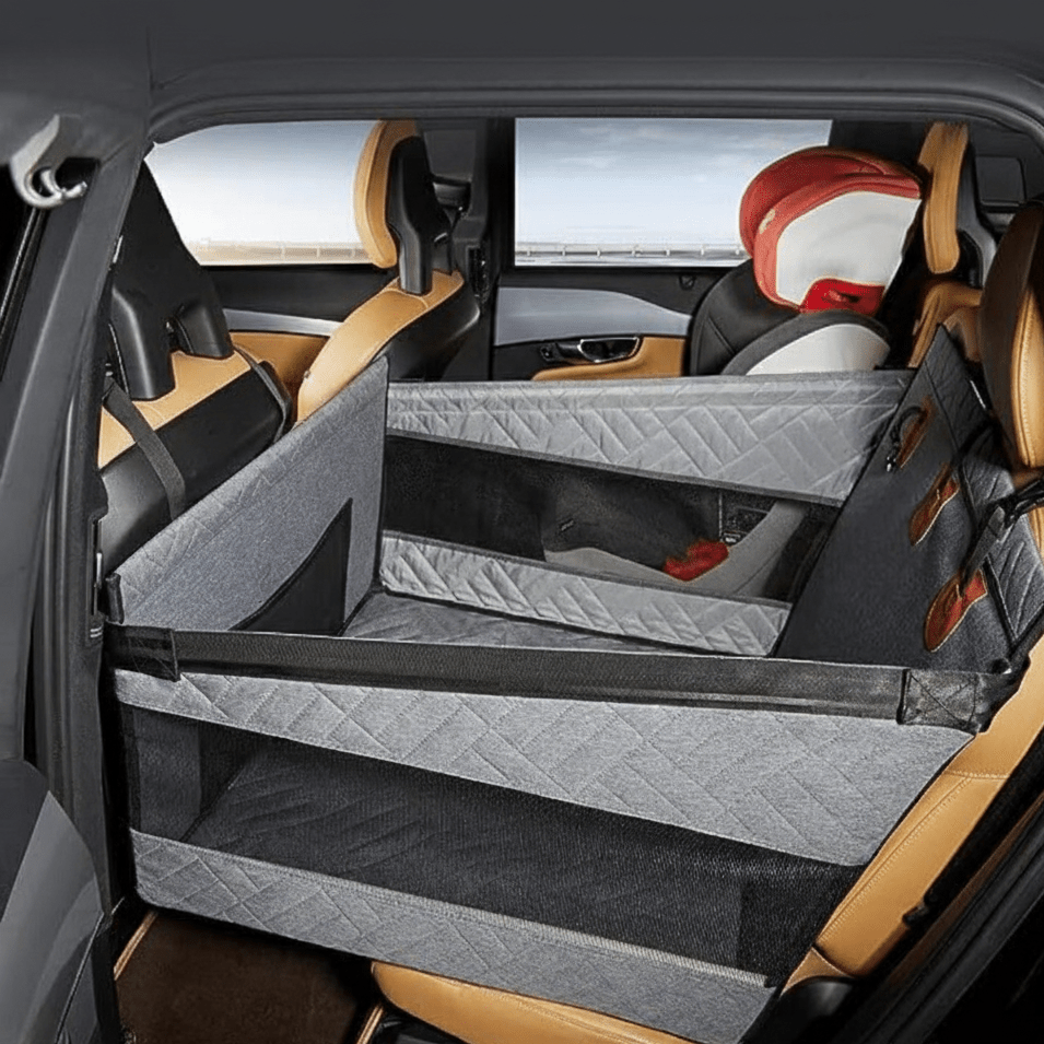 ASIENTO PARA MASCOTAS RIDEGUARD - Protege los asientos del coche y ofrece comodidad en cada viaje.